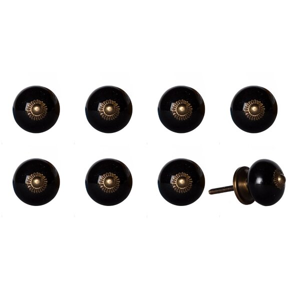 Knob-It Home Decor Classic Cabinet & Drawer Knobs | 8-Piece | K4008 - Picture 1 of 3